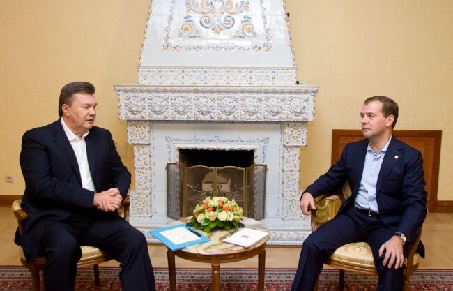 Как Янукович с Путиным и Медведевым договаривался