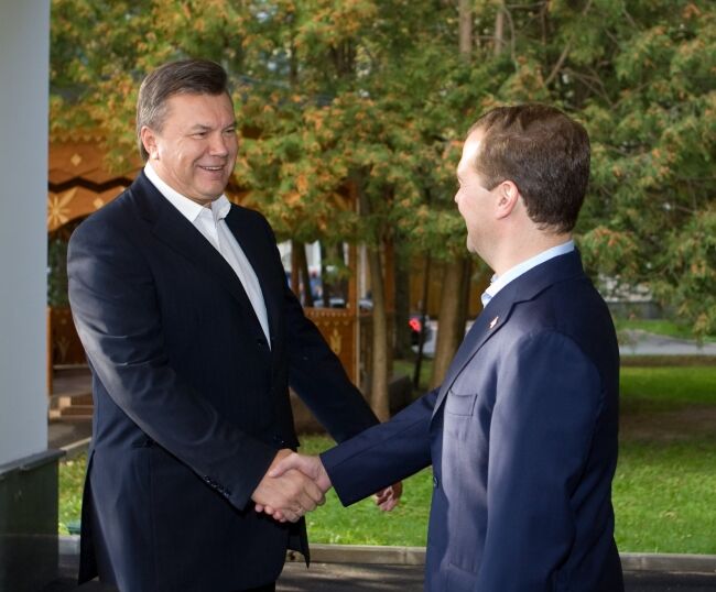 Как Янукович с Путиным и Медведевым договаривался