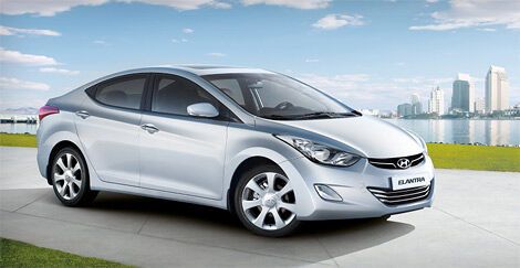 Hyundai объявила российские цены на модель Elantra нового поколения