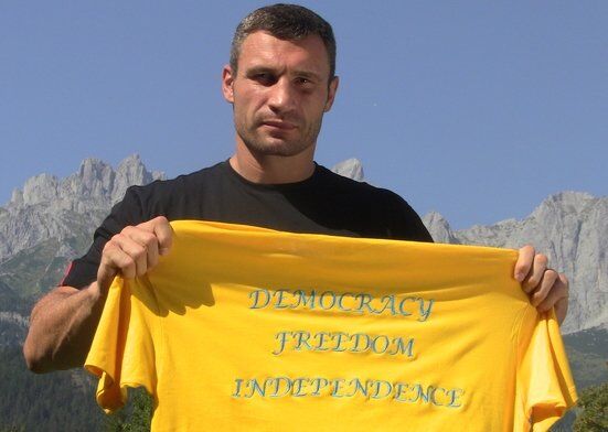 Где Кличко был 24 августа?