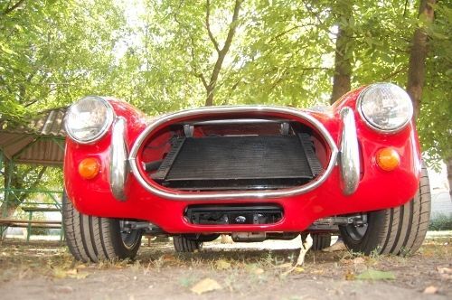 В Украине, по дорогам райцентра, носится Shelby Cobra ручной работы