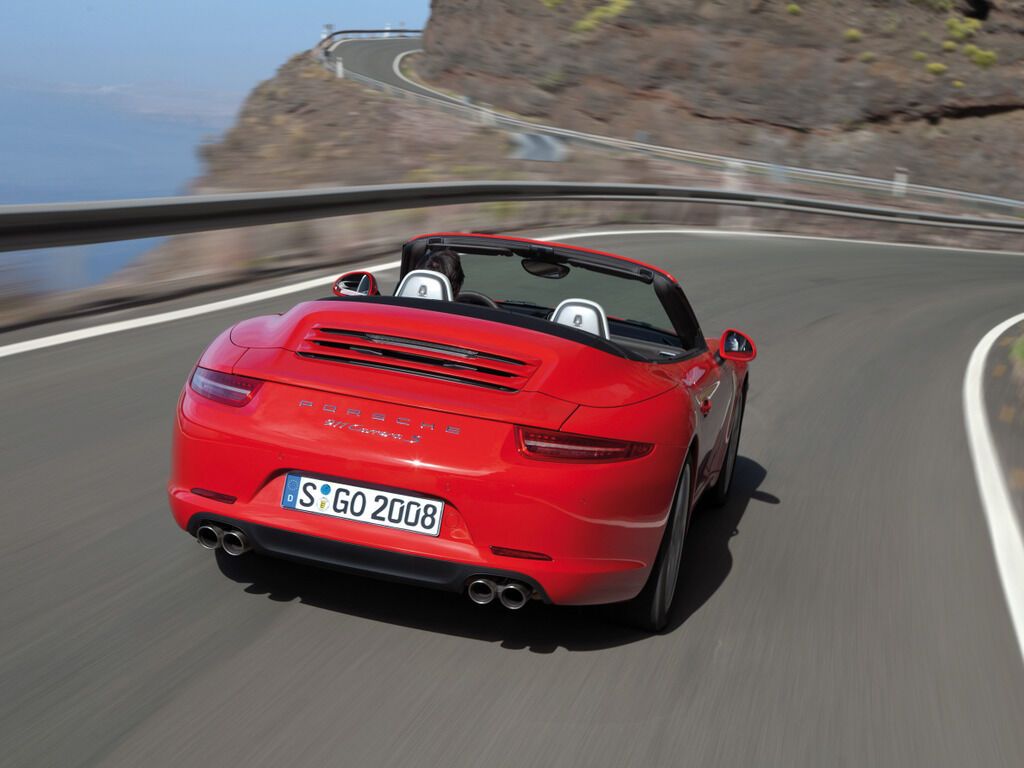 Кабриолет Porsche 911 представлен официально. Фото 