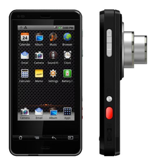 Представлена фотокамера на ОС Android. Фото, видео