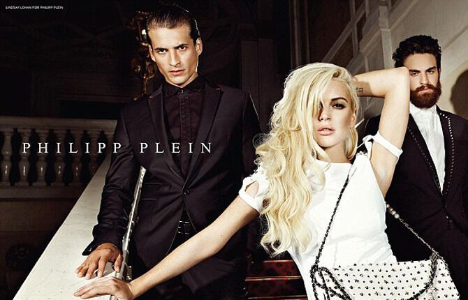Работа Лохан с Philipp Plein дала плоды. Фото
