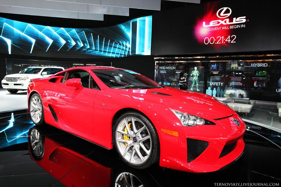 Появились фото самых красивых машин на автосалоне в США. Фото