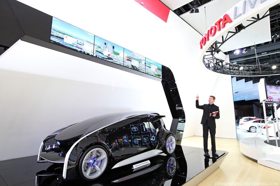 Появились фото самых красивых машин на автосалоне в США. Фото