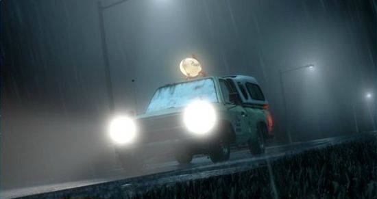 Самая известная машина в мультфильмах Pixar. Фото