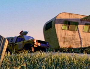 Самая известная машина в мультфильмах Pixar. Фото