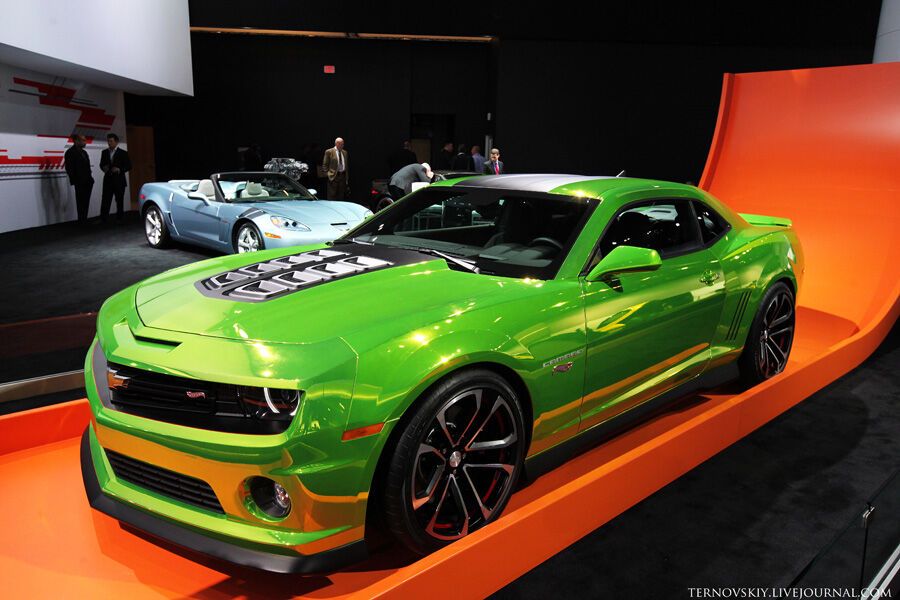Появились фото самых красивых машин на автосалоне в США. Фото