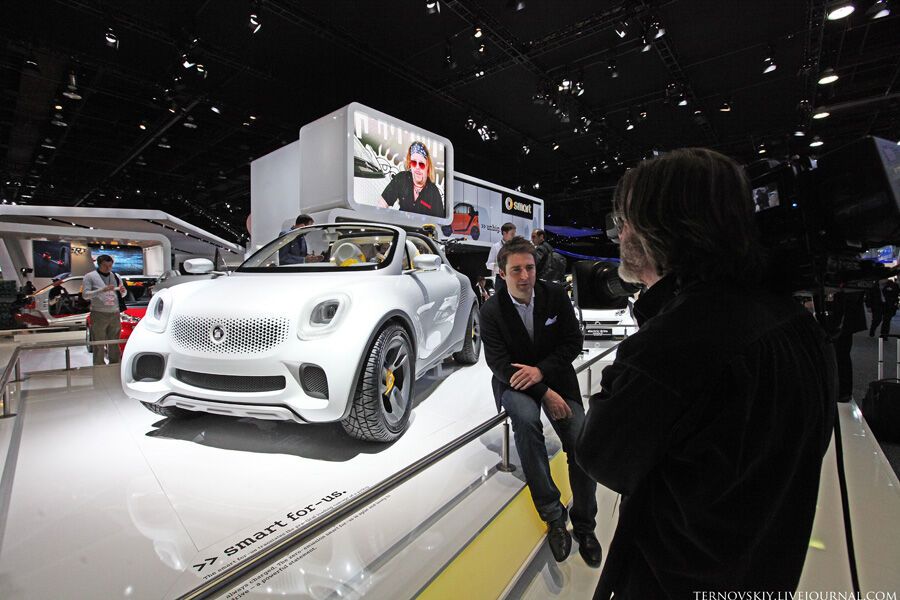 Появились фото самых красивых машин на автосалоне в США. Фото