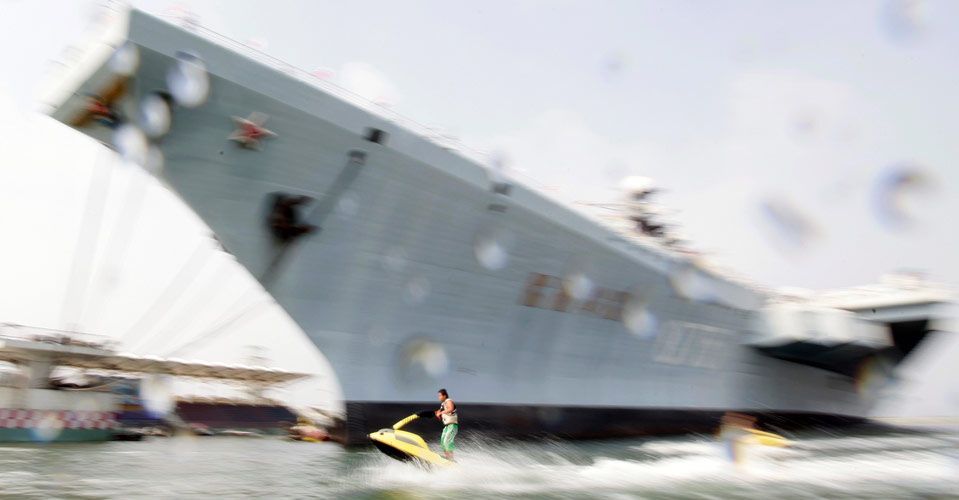 Китайский отель на советском авианосце