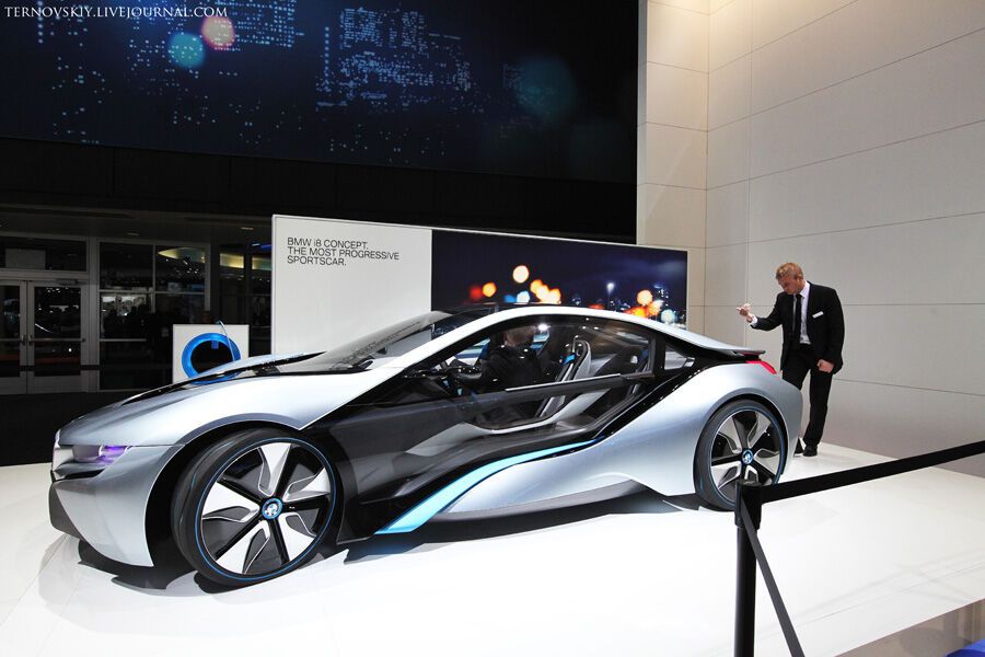 Появились фото самых красивых машин на автосалоне в США. Фото