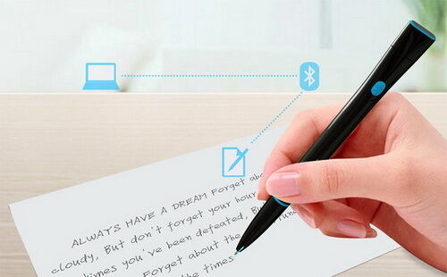 Создана ручка, запоминающая написанный текст в электронном виде. Фото