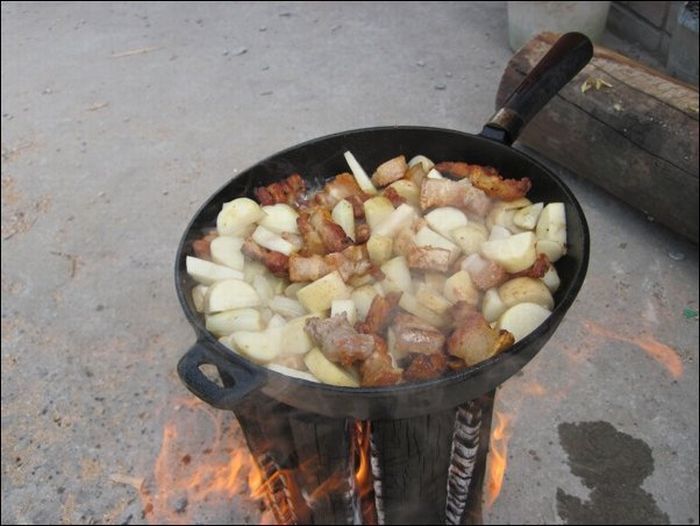Финский народный гаджет для приготовления еды - инструкция. Фото 