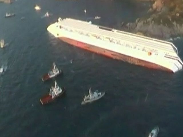 Капитан Costa Concordia: cкалы, в которую мы врезались, не было на карте