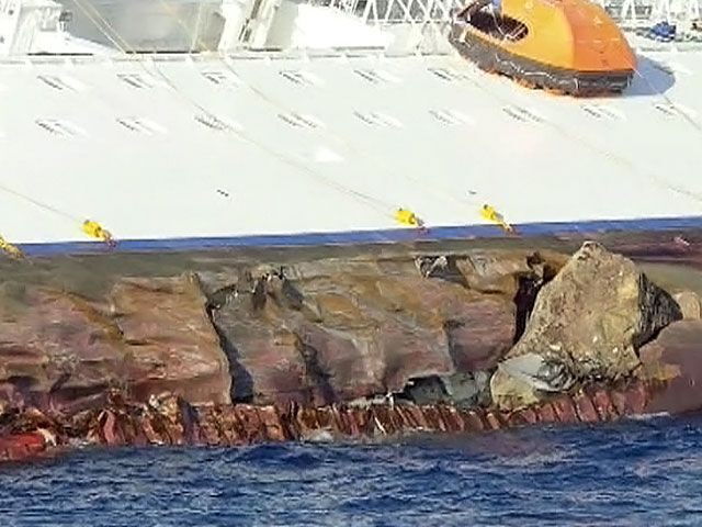 Капитан Costa Concordia: cкалы, в которую мы врезались, не было на карте