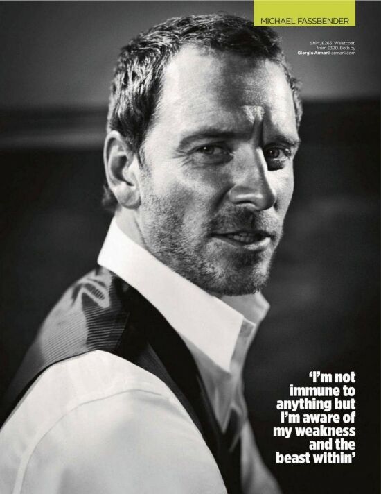 Звезда года Майкл Фассбендер в GQ