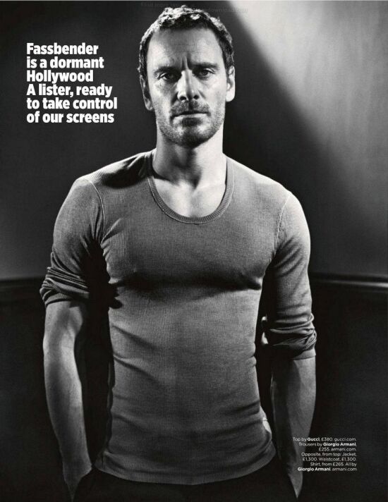Звезда года Майкл Фассбендер в GQ