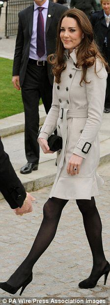 Кейт Миддлтон и Facebook вызвали бум продаж Burberry