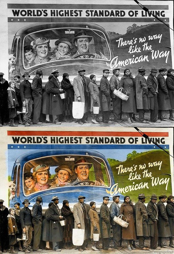 Самые известные в мире черно-белые фото сделали цветными. Фото