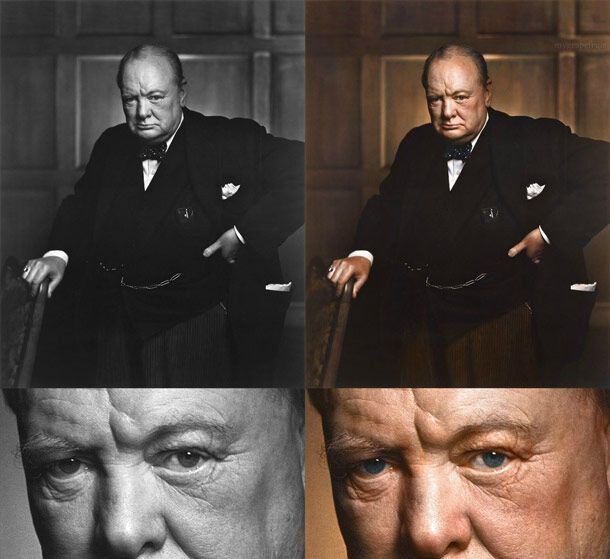 Самые известные в мире черно-белые фото сделали цветными. Фото