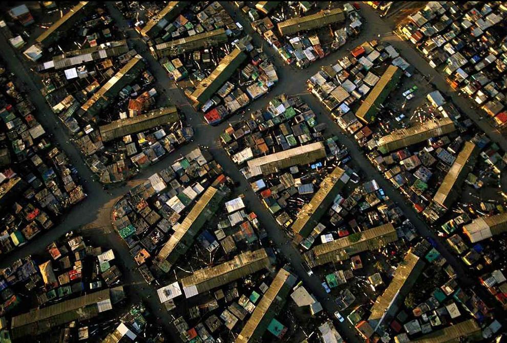 22. Часть Кейп Флэтс в Кейптауне, ЮАР. (George Steinmetz)