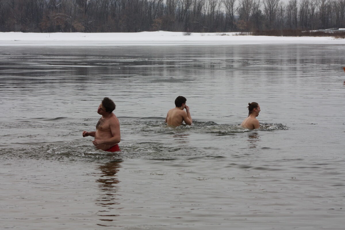Водохресне купання на Гідропарку