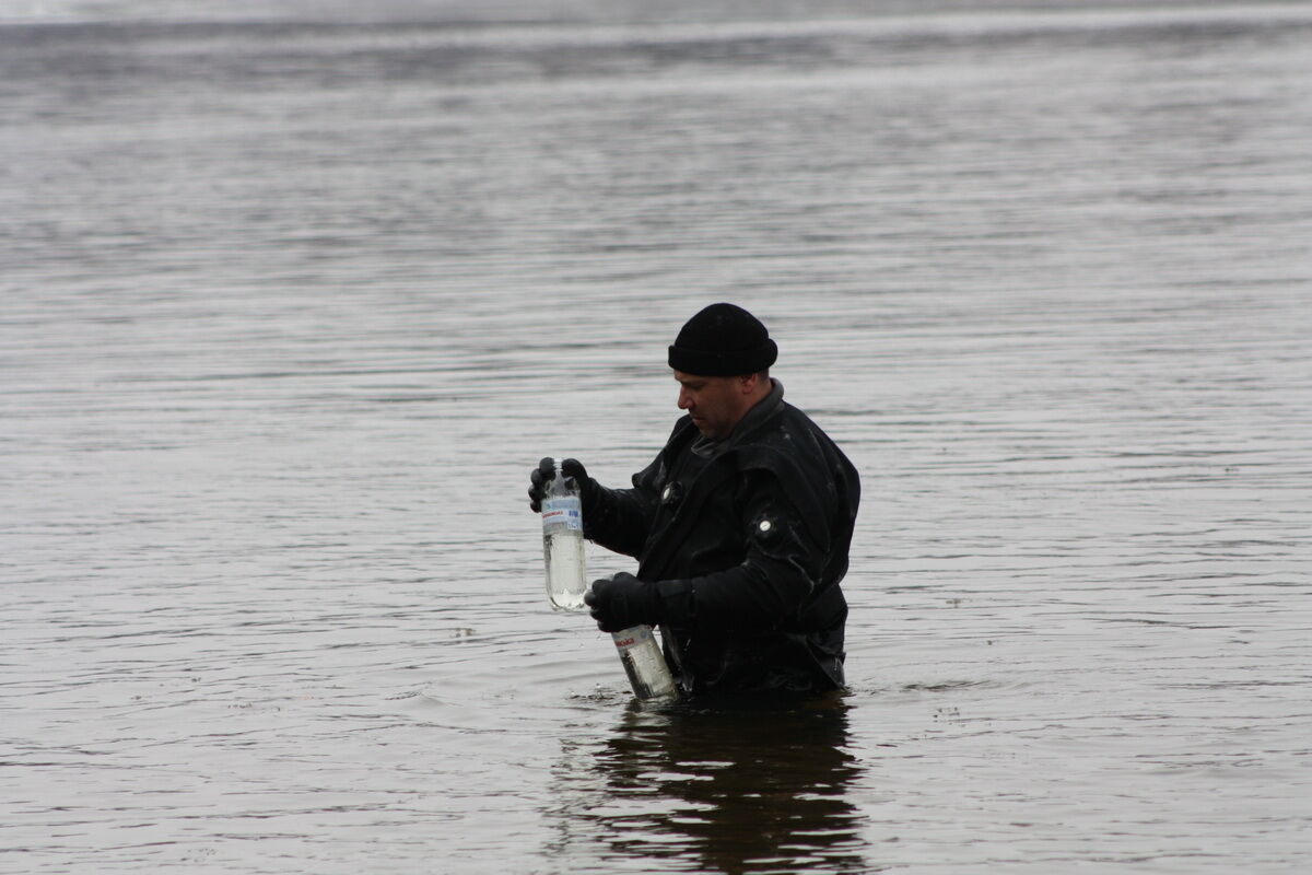 Водохресне купання на Гідропарку