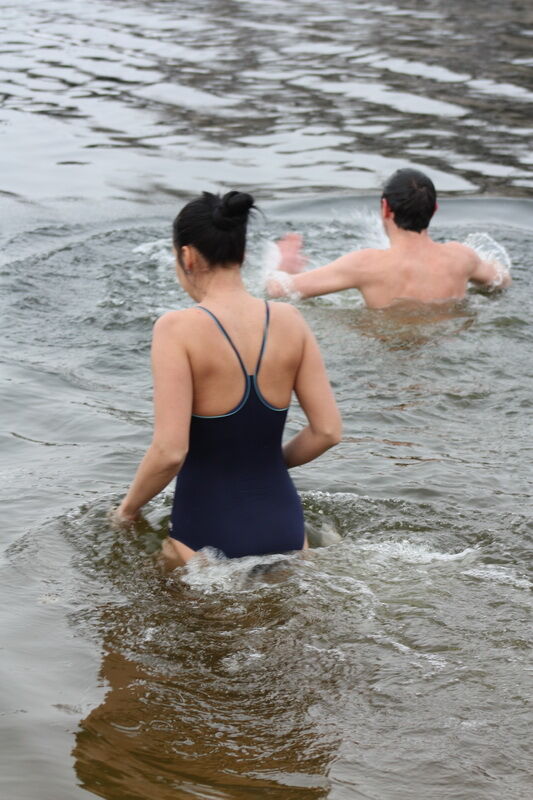 Водохресне купання на Гідропарку