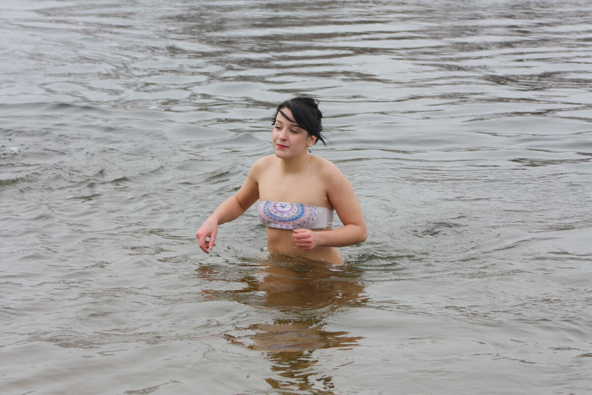 Водохресне купання на Гідропарку