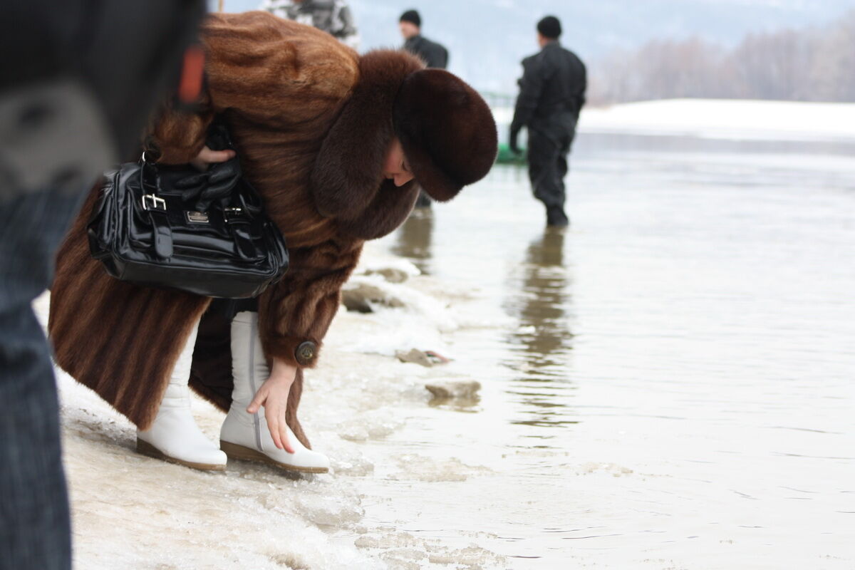 Водохресне купання на Гідропарку