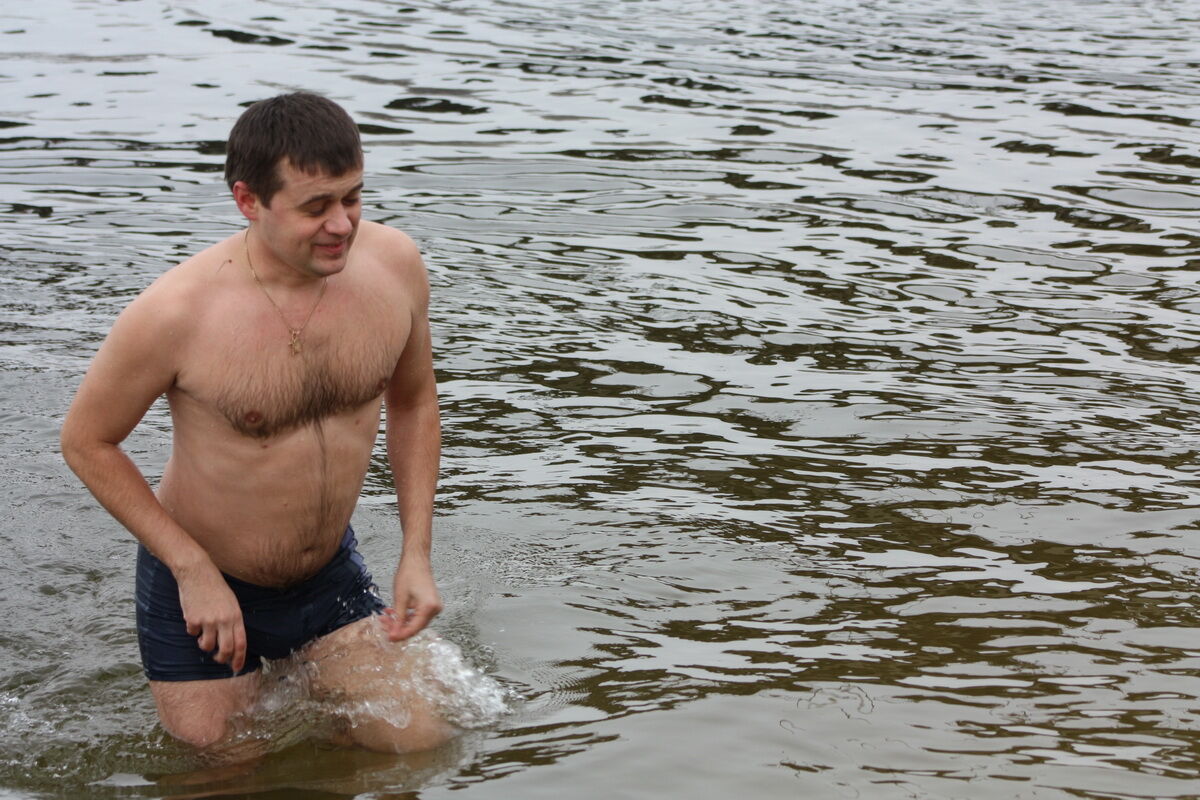 Водохресне купання на Гідропарку