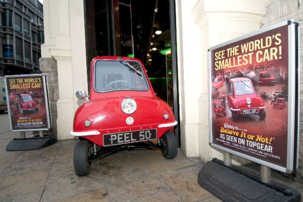Возрождены самые маленькие автомобили в мире массой 59 кг. Фото, видео