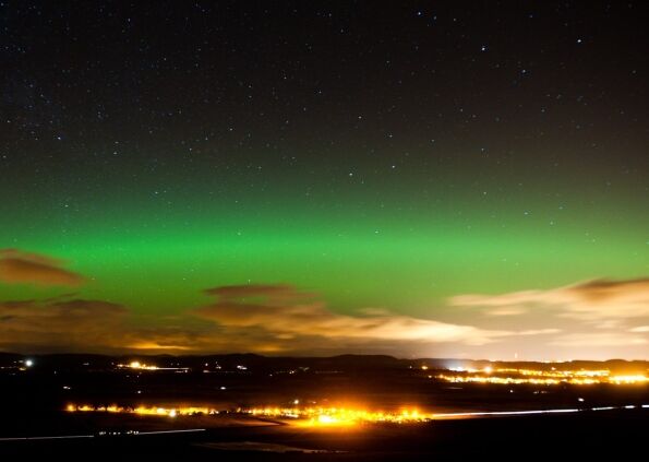 Опубликованы красивейшие фото и видео северного сияния в Европе. Фото, видео