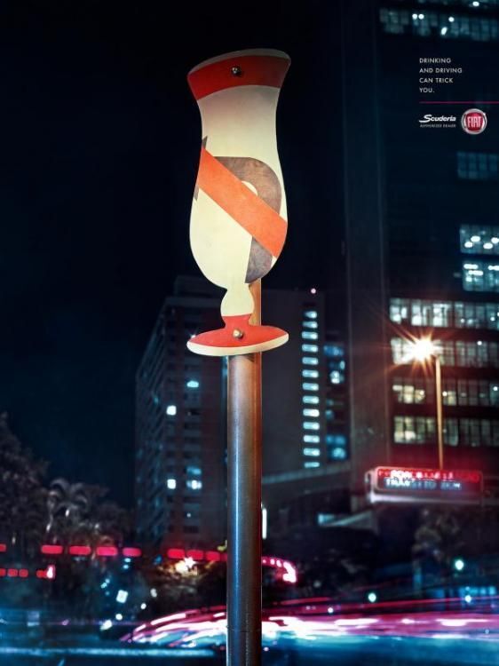 Составлен Топ-25 самых лучших реклам против пьянства на дороге. Фото