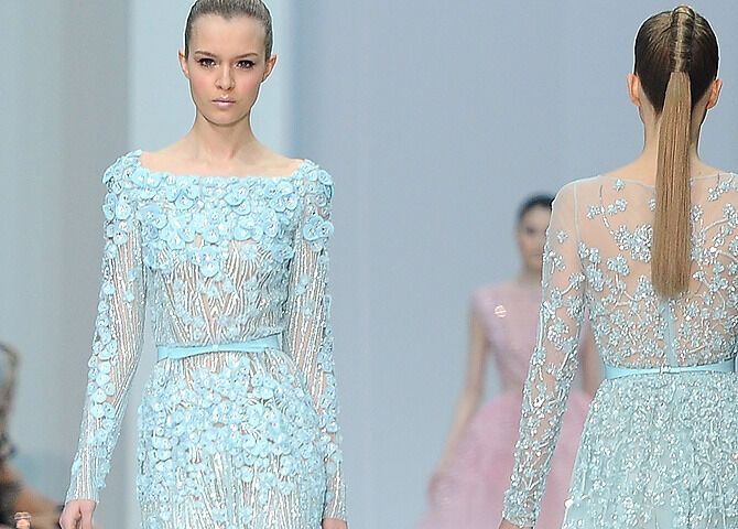 Роскошные платья от любимца красоток Elie Saab. Фото