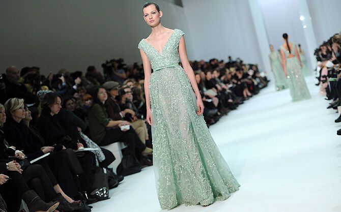 Роскошные платья от любимца красоток Elie Saab. Фото