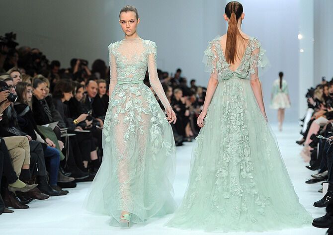 Роскошные платья от любимца красоток Elie Saab. Фото