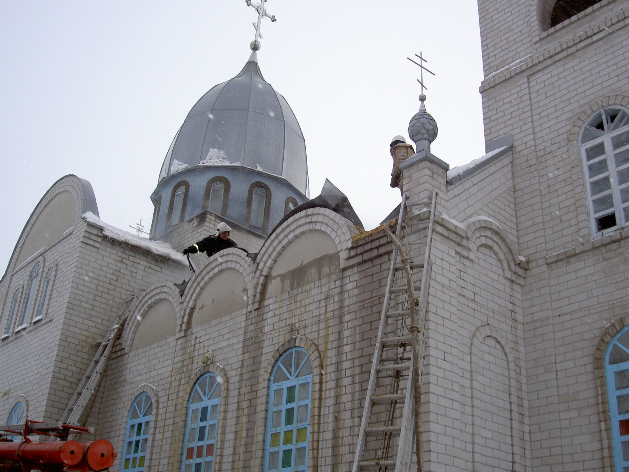 На Черкасщине горела церковь: подробности, фото