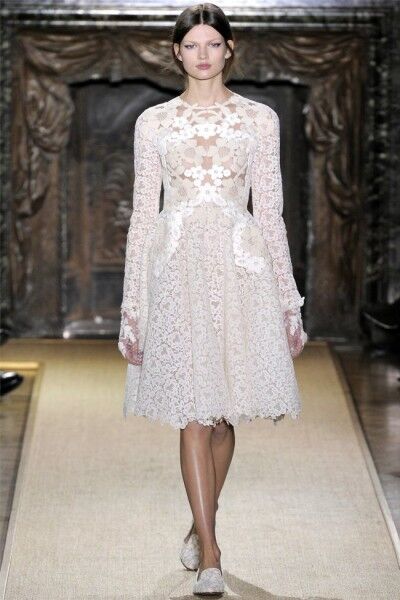 Белоснежная весна-2012 от Valentino. Фото