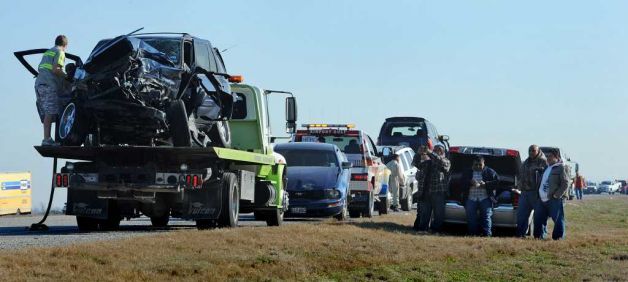 54 человека пострадали в масштабном ДТП. Фото, видео