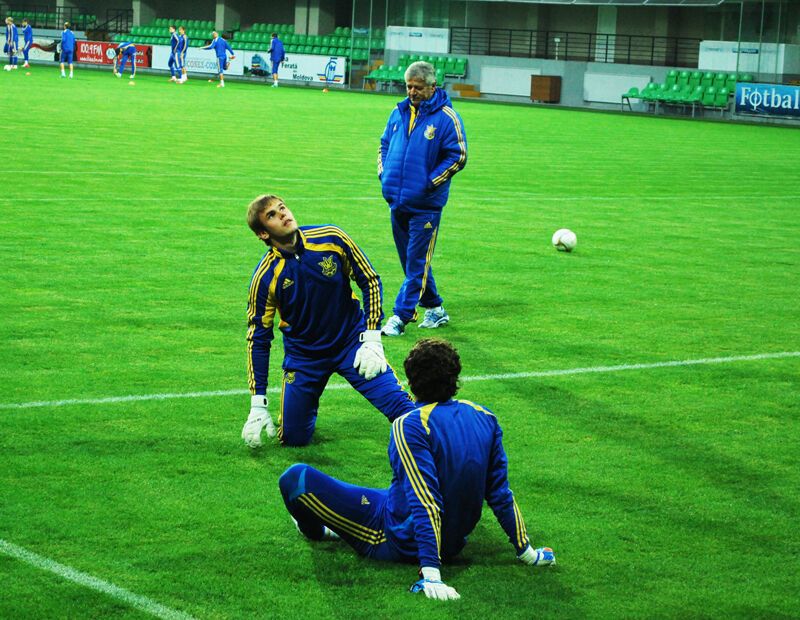 Молдова – Украина: полузакрытая тренировка нашей сборной. Фоторепортаж