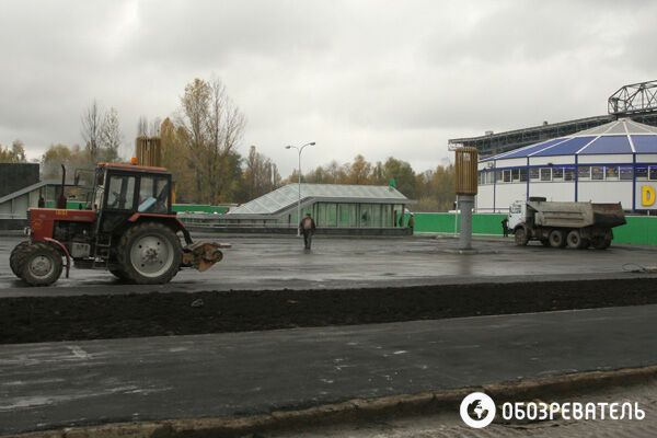 Станцию "Ипподром" прихорашивают к приезду Азарова