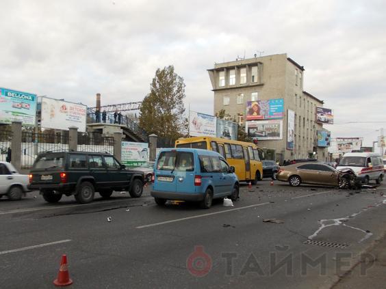 В Одессе мажорные гонки закончились масштабным ДТП. Фото