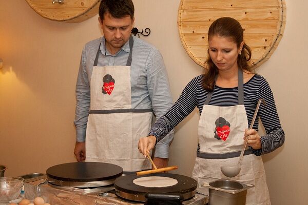 В Киеве состоялся мастер-класс по приготовлению крепов