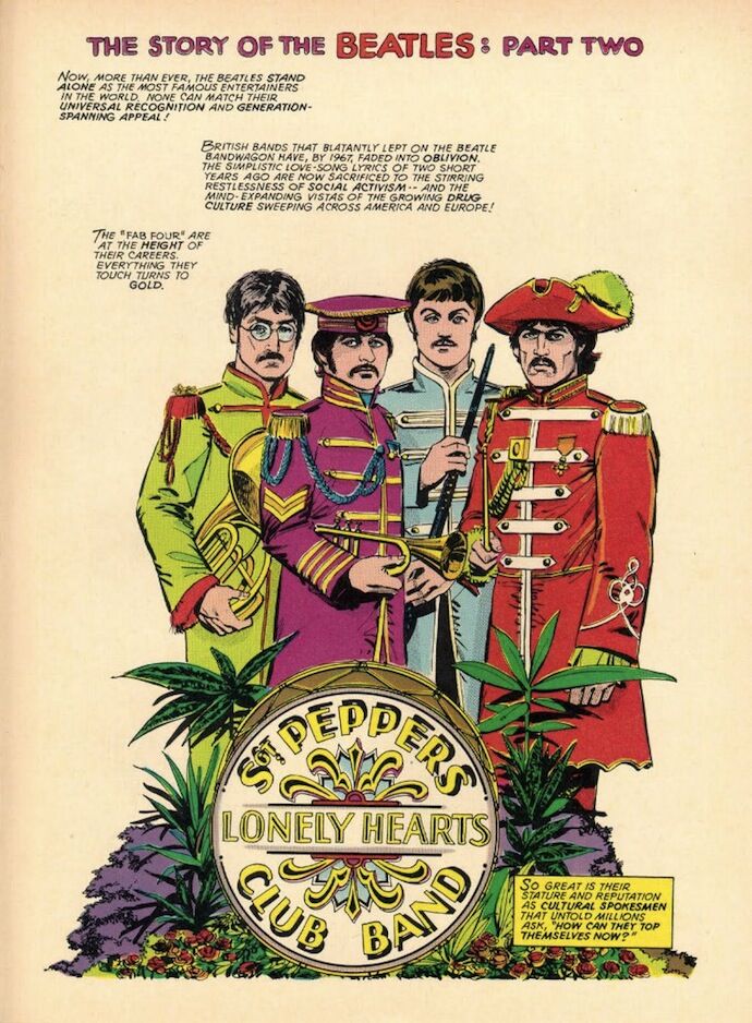 Все комиксы о The Beatles собрали в одну книгу