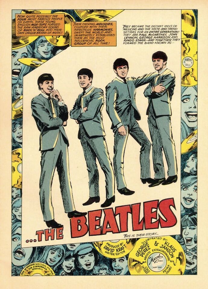 Все комиксы о The Beatles собрали в одну книгу