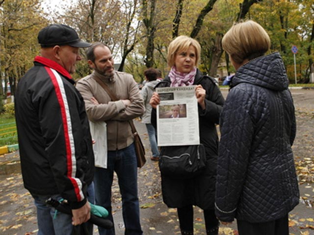 Перепуганные работники ссадили Собчак из троллейбуса за агитацию