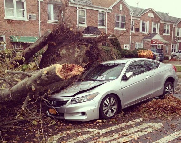 Как ураган топил авто в США: сравниваем с Украиной. Фото