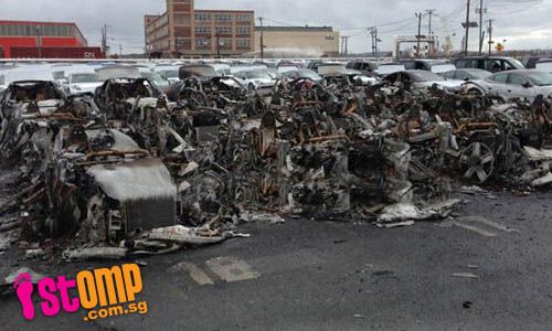 Как ураган топил авто в США: сравниваем с Украиной. Фото